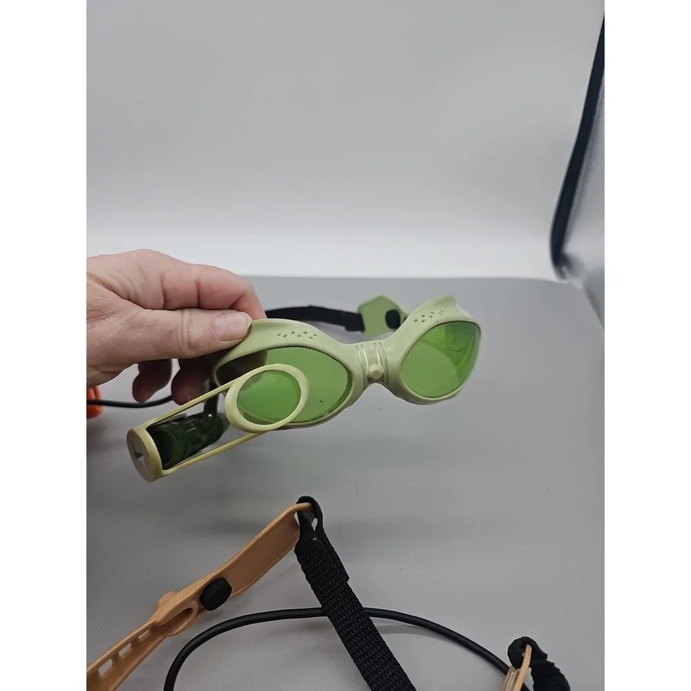 Lazer Tag 2004 Tiger Electronics Green Orange Team Ops Lot Laser Guns Goggles